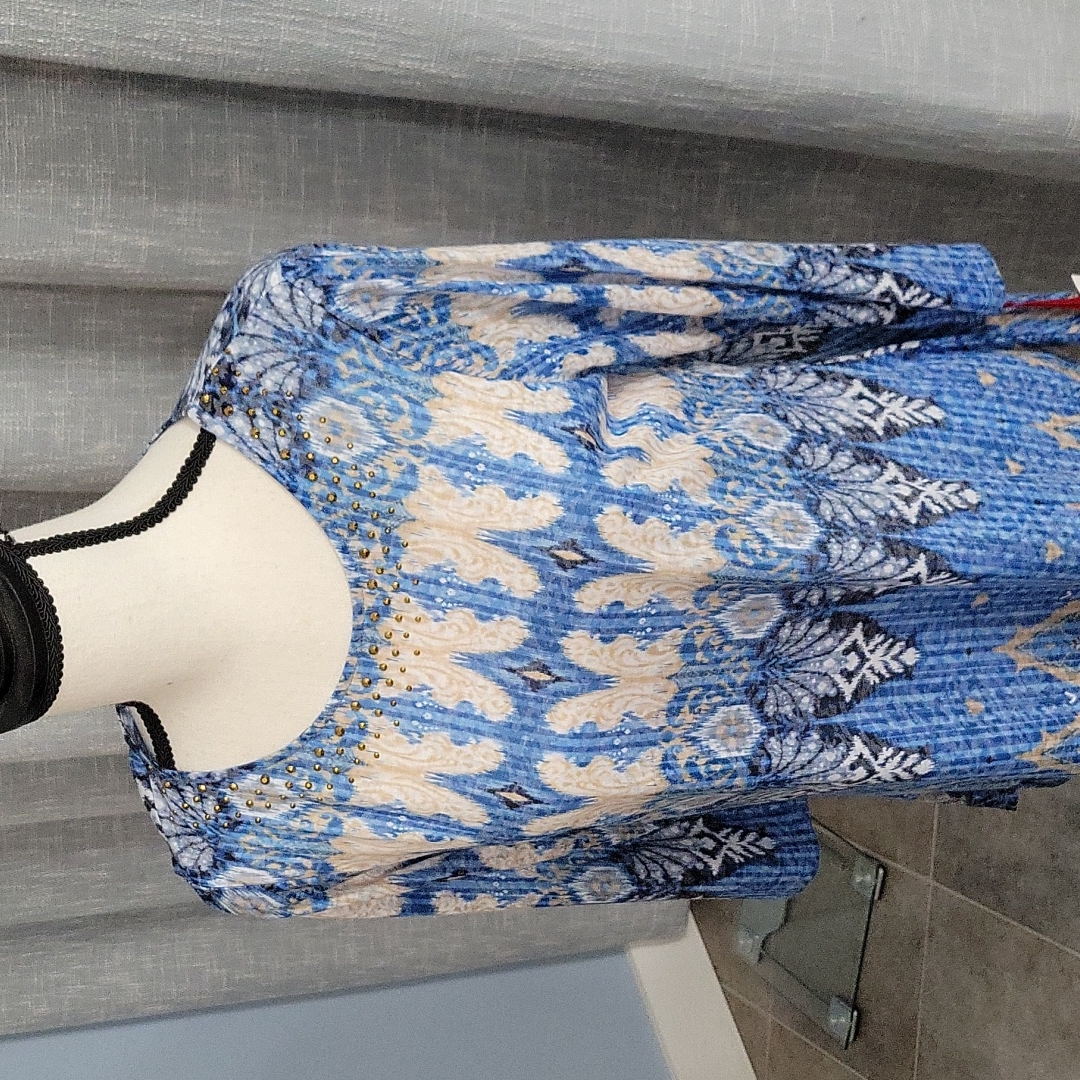 Ruby Rd. Sheer Top Nwt